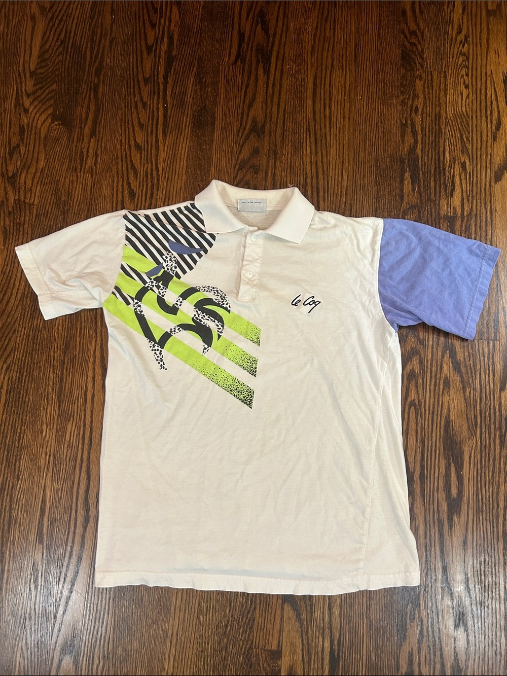 Vintage 90s Le Coq Sportif Polo Shirt
